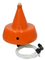 MS Vacuum Regulator 3500 l/min Orange