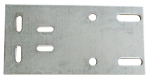 MS Mounting Plate for Valve - Galvanised