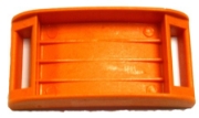 MS Transponder Holder Flat Type Orange