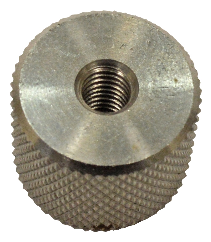 MS Knurled Nut Discharge Tube M6 S/S