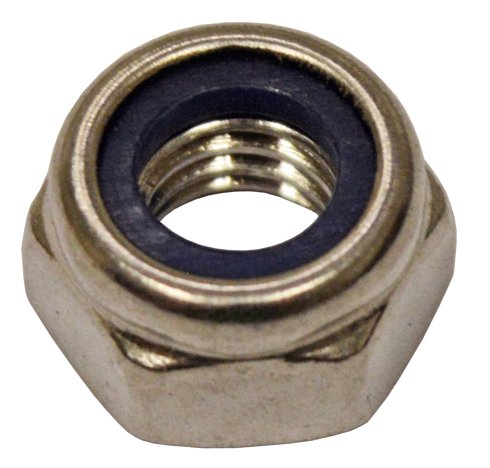 MS Stainless Steel Nut M6 Nyloc (D204550MS)