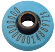MS Ear Tag Transponder only less stud Blue for Fullwood