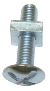 MS Bolt Roofing + Nut M6 x 20mm