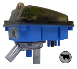 MS Milk Flow Sensor 3 Standard Cow Blue 12V & Bracket