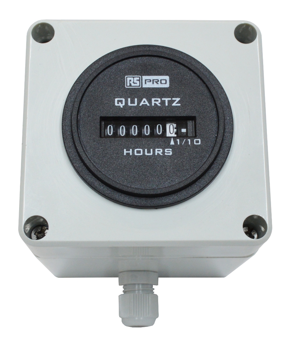 MS Hour Meter Counter 6 Digit 50Hz Enclosed