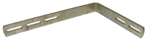 MS Support Bracket L shaped Angled Milk Meter Galv