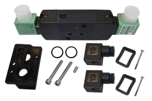 MS Sol Valve Doub 24V 50Hz Tandem Plugs & Coils