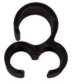 MS Milk/Pulse Tube Retention Clip ALT Black D385656MS
