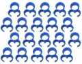 MS Pack Tube Clip Alternate Blue (20)