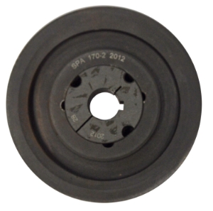 MS Pulley & Bush 2 Groove 170Pcd 28 Bore