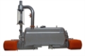 Receiver Assy Basic 100L 2 Pump (clamp-on lids)