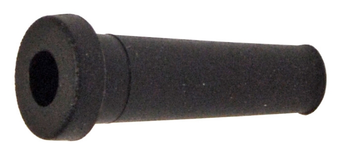 Grommet dia 4mm Black Sleeve uPVC