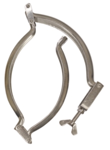 MS Clamp for ALT Milk Receiver Lid S/S