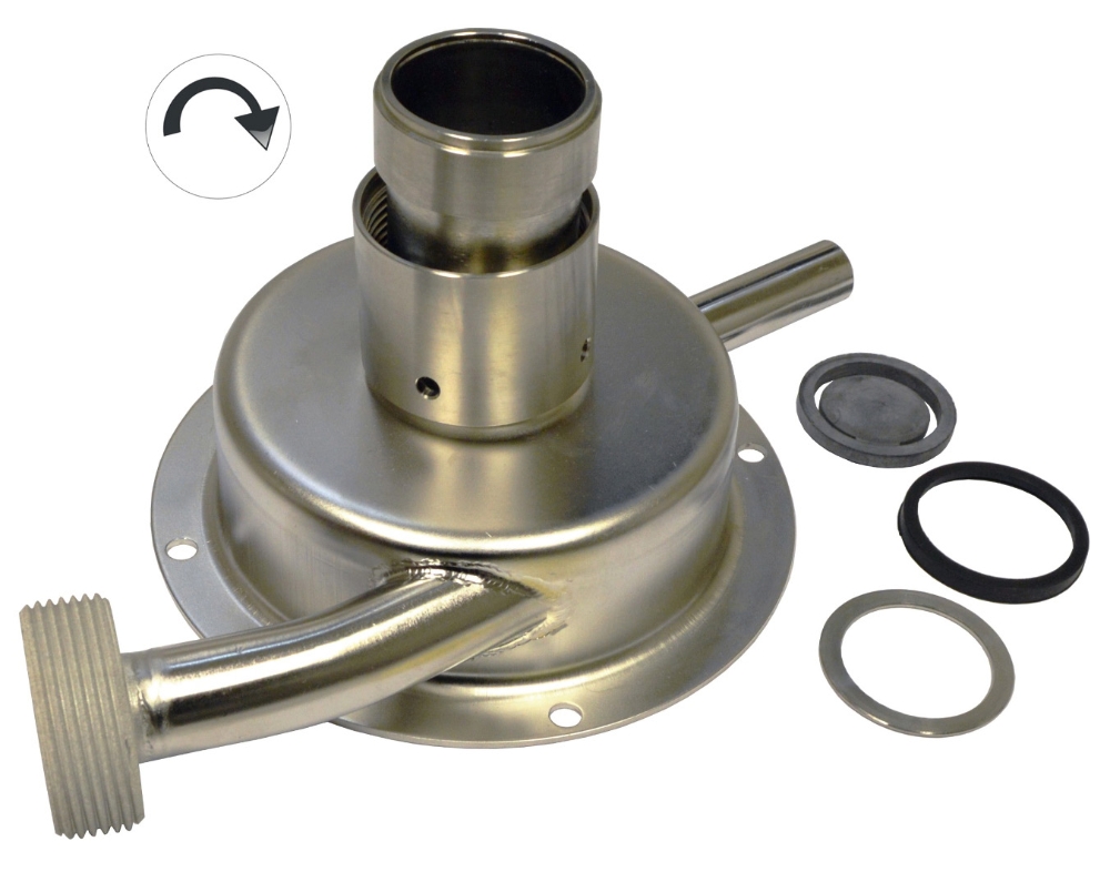 MS Kit Pump Cover 0.75kW LH Flap Valve 1.5” BSP 
