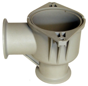 MS Body Lower 50mm Valve Clamp Fitting
