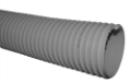 MS Tube PVC Reinforced 100NB Heliflex Grey (m)