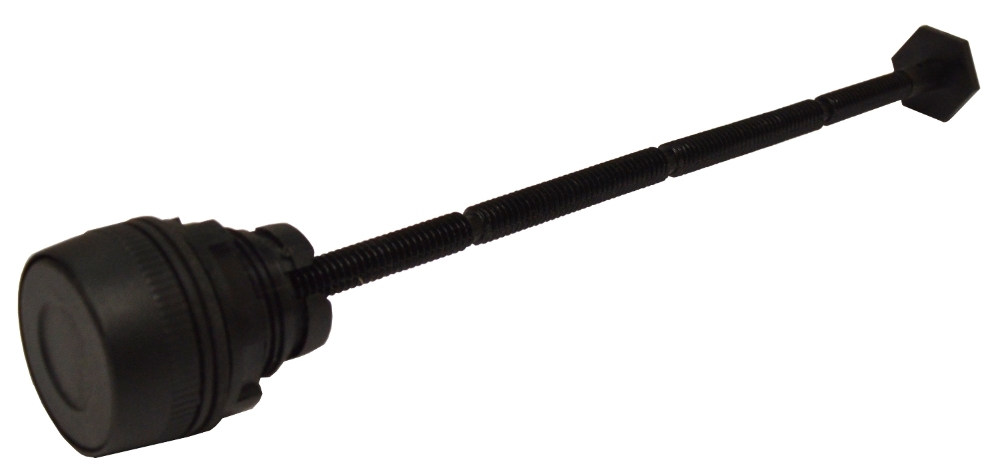 MS Push Button Black with push rod