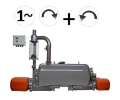 MS Complete Milk Receiver Set 100L 2xOutlet (Single Phase)