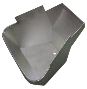 MS Manger Tray S/S for Tandem Stalls