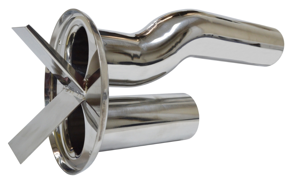 MS Lid 2 Nozzle 76mm Assy for GM receivers S/S