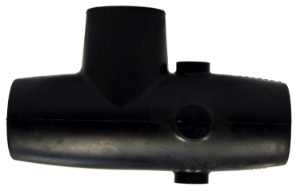 MS Tee Valve 40mm Equal (Without Valve) Not Drilled