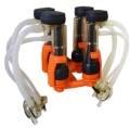 MS Clusters (2) for Caprilac Nitrile Sil Tube Valved Jet