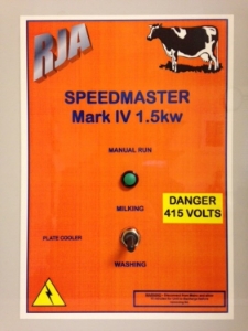 Speedmaster Milk Pump Controller Vari Speed 1.5kW