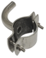 MS Nozzle Angled Assy 16mm for 40mm tube S/S Clamp