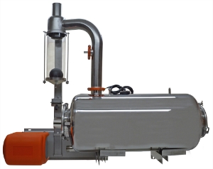 Receiver Assy Basic 100L dia 76 (clamp-on lids)