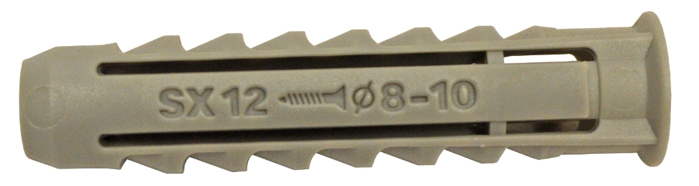 MS Wall Plug Plastic 12 x 60mm