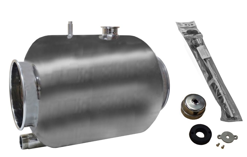 MS Receiver Assy 30L dia 50.8 (clamp-on lids)