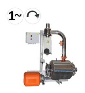 MS Complete Milk Receiver Set 30L (Single Phase)